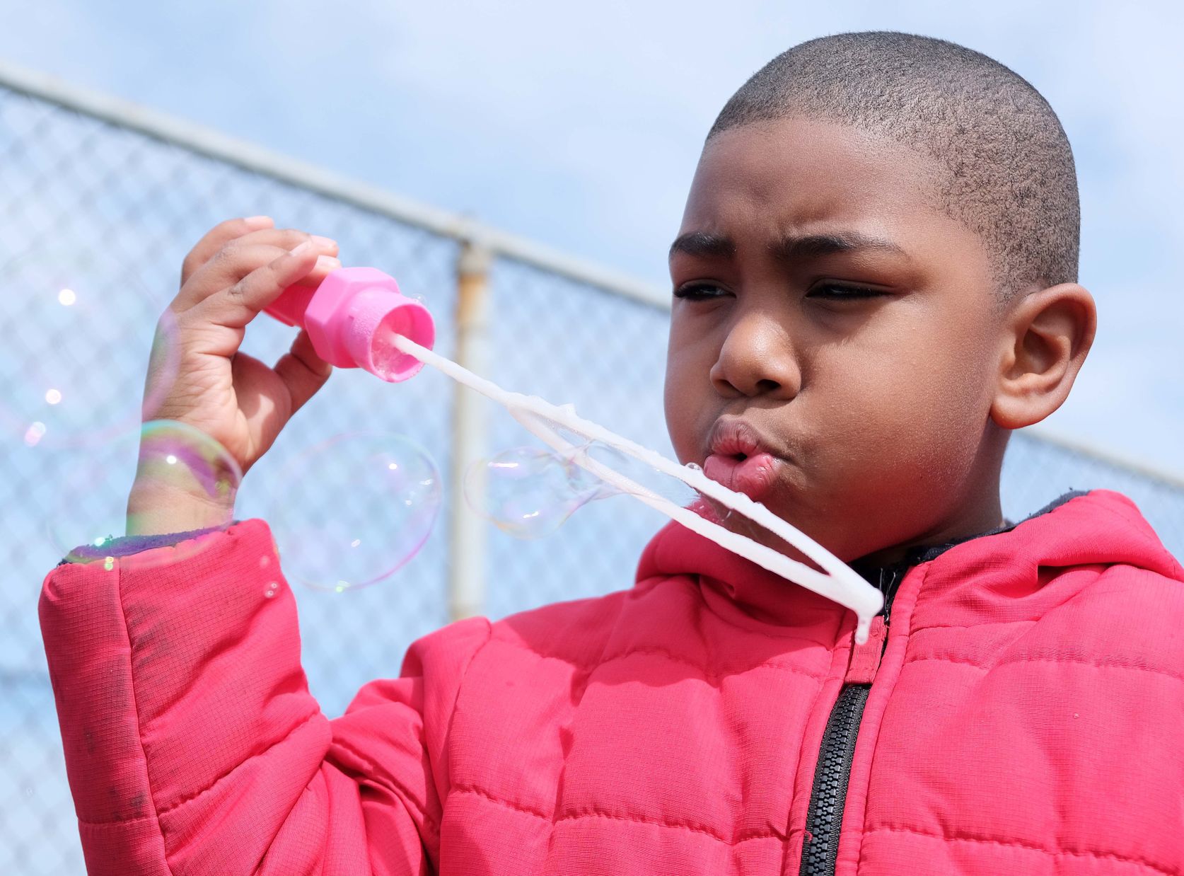 Blow Bubbles 4 Autism at OC Primary School